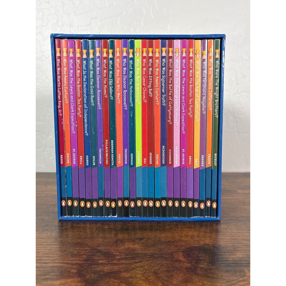 Who Was What Is America 25 Book Boxed Set Penguin Workshop History Biographies